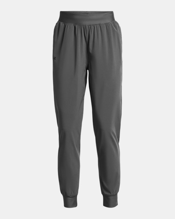 Women's UA Rival High-Rise Woven Pants in Gray image number 4